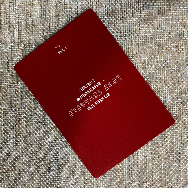 BTS SUGA 7/8 [ Speak Yourself The Final ] Official Mini Photocard / New / Gift