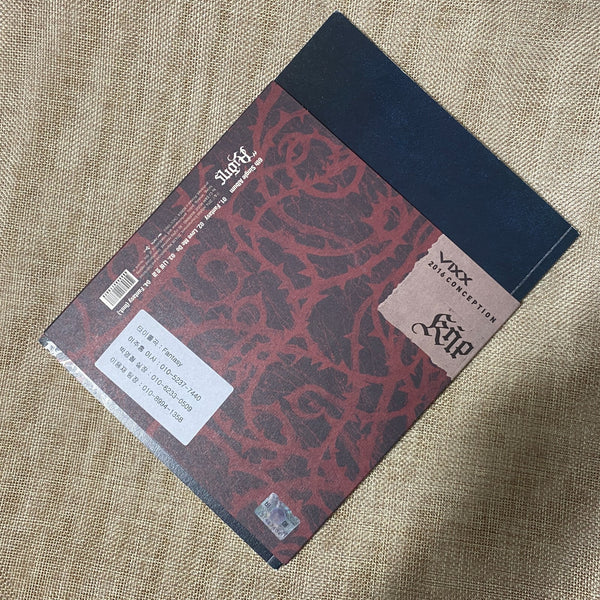 VIXX HAND SIGNED #2 [ HADES ] 6th Promo Album Autographed CD+Photobook+PC / Gift