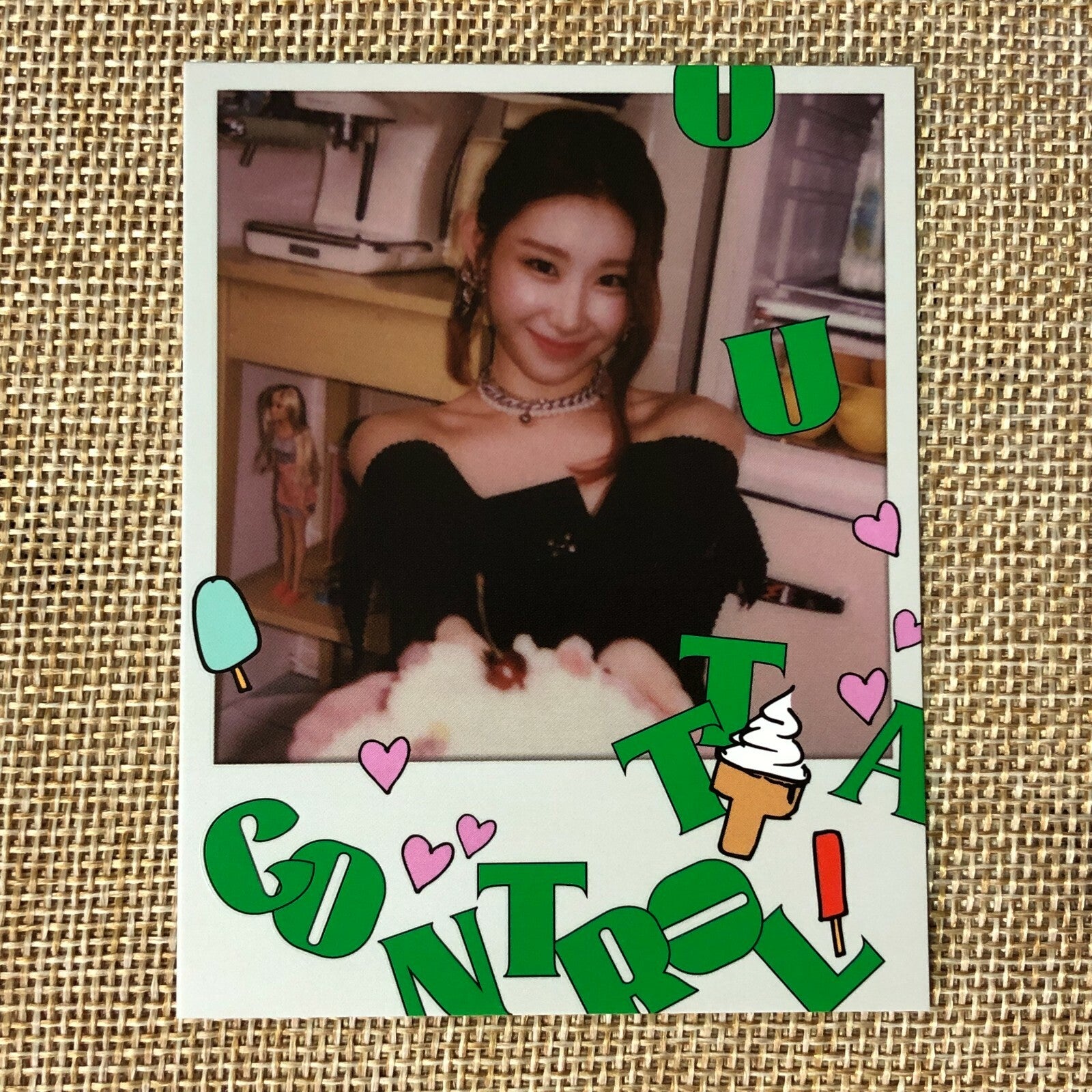ITZY CHAERYEONG #2 [CRAZY IN LOVE] Official Polaroid Photocard, 1st Album / Gift