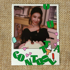 ITZY CHAERYEONG #2 [CRAZY IN LOVE] Official Polaroid Photocard, 1st Album / Gift