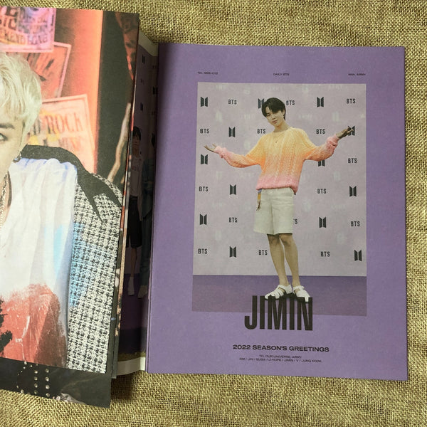 BTS GROUP [ 2022 Season's Greetings ] Official Tabloid Poster Set / New / Gift