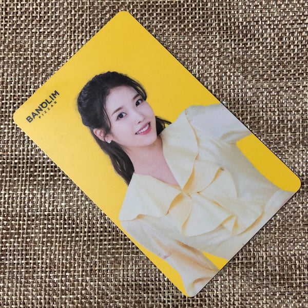 IU #7 [ BANOLIM Pizza ] Official AR Photocard, Limited / New / Gift