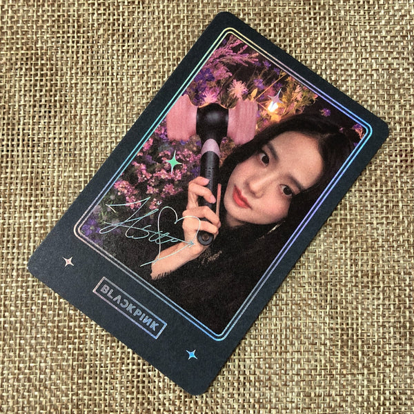 BLACKPINK JISOO [Blink Lightstick Ver. 2] Official Limited Photocard / Gift