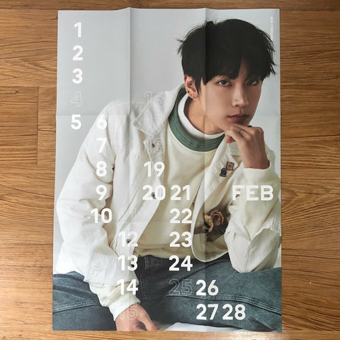 NCT 127 TEN [ 2018 Season's Greetings ] Official Folded Poster / New / Gift