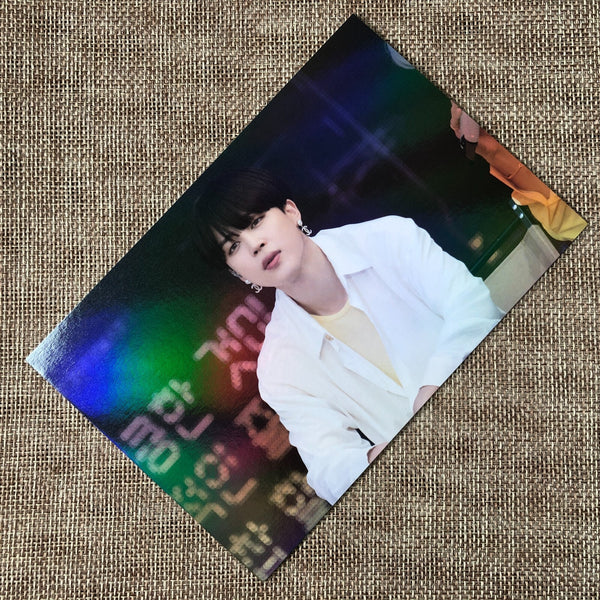 BTS JIMIN [ 2021 Muster SOWOOZOO ] Official Hologram Postcard / New / Gift