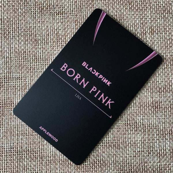 BLACKPINK LISA [ Born Pink Applewood POB ] Official Photocard / New / Gift