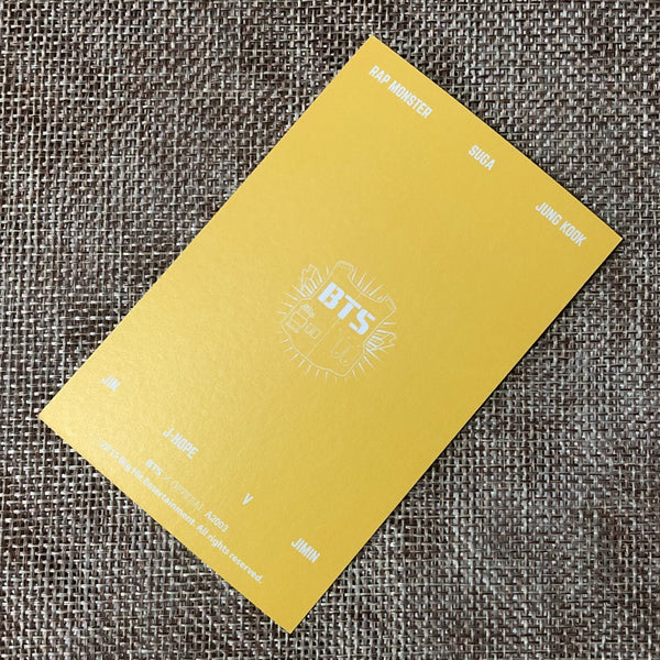 BTS JUNGKOOK [GLOBAL OFFICIAL FANCLUB 2nd ARMY MEMBERSHIP KIT] Photocard / Gift