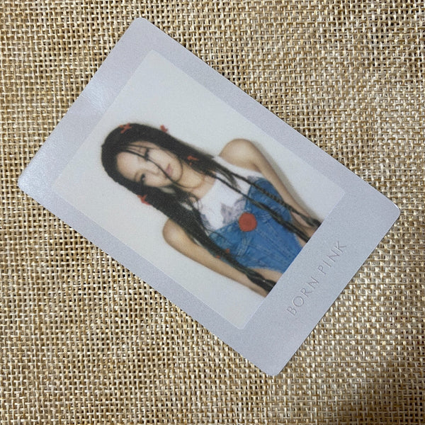 BLACKPINK JENNIE [Born Pink] Official Polaroid Photocard, YG Select POB / Gift