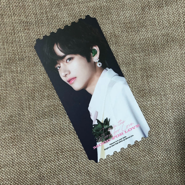 BTS V Taehyug [ Mood For Love Exhibition ] Official Photo Ticket / New,Rare/ GFT