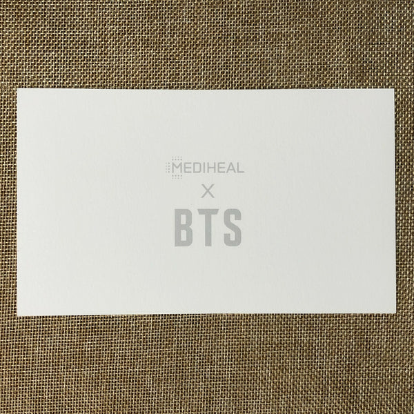 BTS GROUP #7 [ BTS X MEDIHEAL ] Official Postcard SET / New / Gift