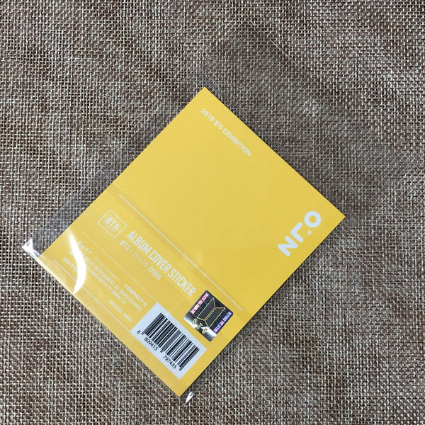 BTS [ Oh, always Official Dark & Wild Album Cover Sticker ] 2018 Exhibition/N/+G