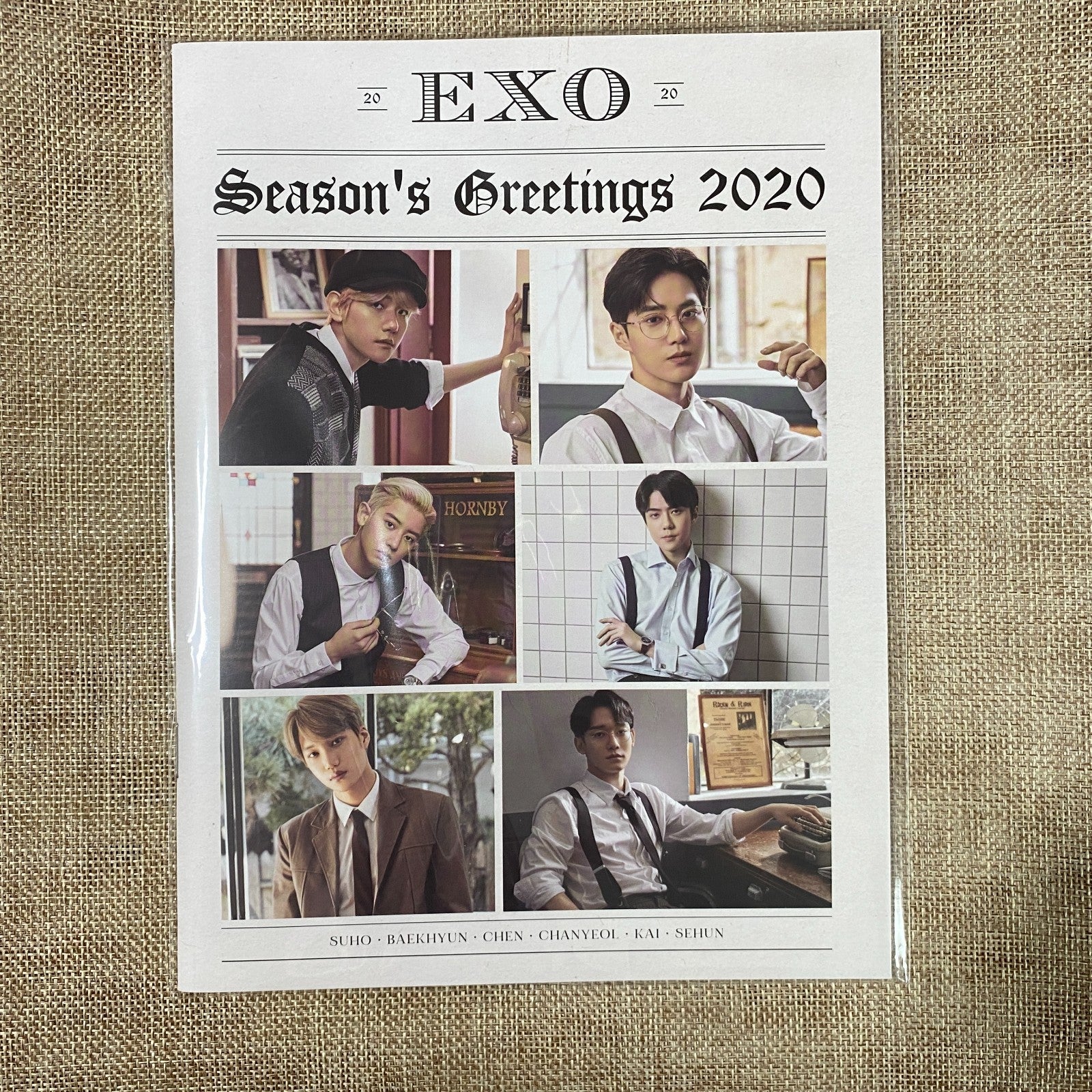 EXO GROUP [ 2020 Season's Greetings ] Official Photobook / New, Rare / Gift