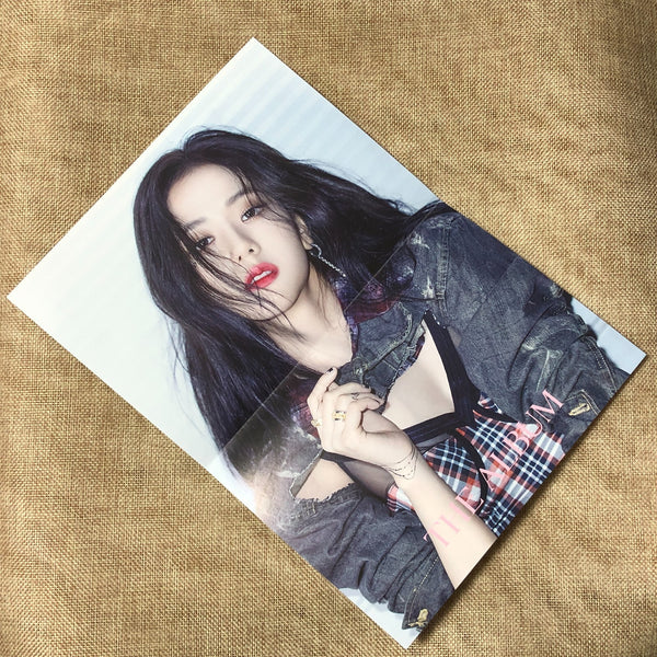 BLACKPINK JISOO [THE ALBUM] Official Folded Poster, 1st Full Album / New / Gift