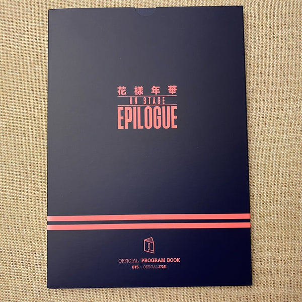 BTS [HYYH Live On Stage Epilogue 2016] Official Program Book / New, Rare / Gift