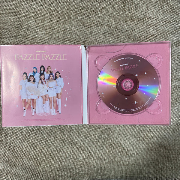 WEKI MEKI All Member SIGNED Promo Album Autographed [ Dazzle Dazzle ]  Used/+GFT
