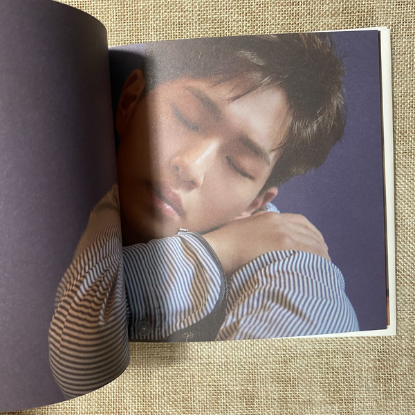 SHINEE Onew [Voice Mini Solo White Album] Photobook + CD, No PC / Mint, Rare /+G