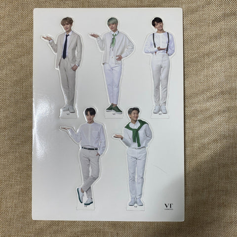 BTS All Member [VT Cosmetics CICA] Official Paper Stand Set / Mint, Rare / Gift