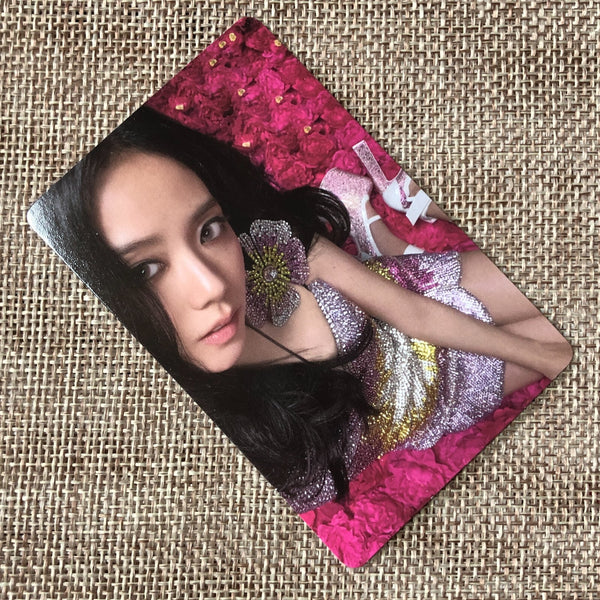 BLACKPINK JISOO [ ME ] Official Photocard, Solo 1st Single Red Ver. / New / Gift