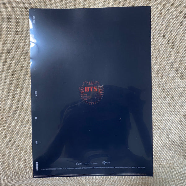 BTS [2014 Live Trilogy The Red Bullet] Official Clear File Set / New, Rare /+G