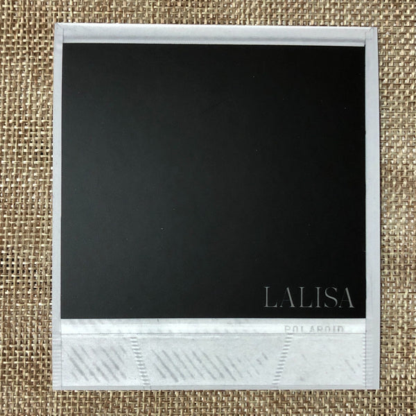 BLACKPINK LISA #3 [ LALISA ] Official Polaroid Photocard, Gold Ver / New / Gift