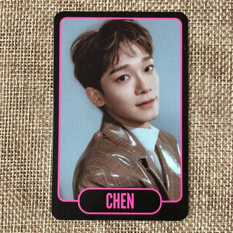 EXO CHEN [CREAM SODA POP-UP] Official Trading Card Photocard, A Ver. / Gift