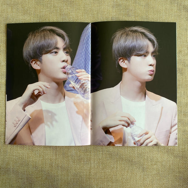 BTS JIN [ LOVE YOU MORE Exhibition ] Mini Photobook, 16 pg / New, Rare / Gift