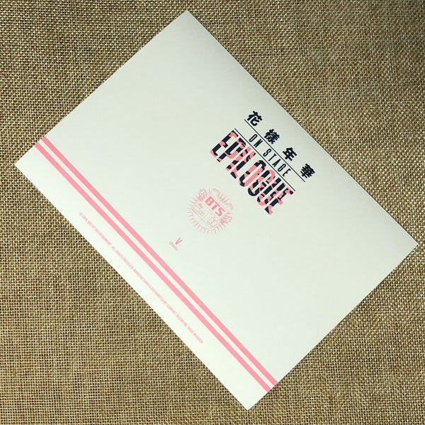 BTS V TAEHYUNG #1 [HYYH On Stage Epilogue] Official Postcard Photo Photocard /+G