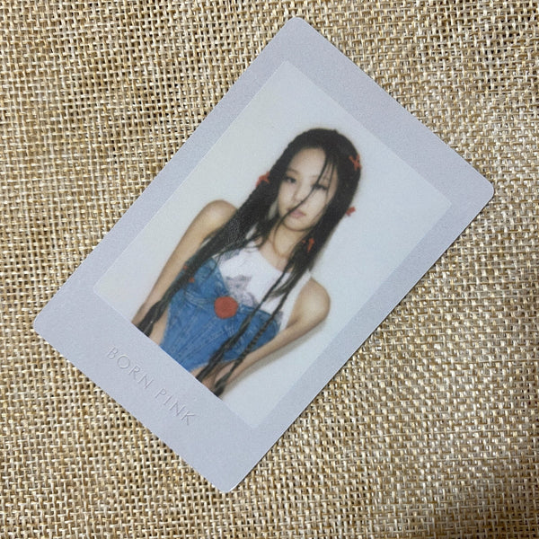 BLACKPINK JENNIE [Born Pink] Official Polaroid Photocard, YG Select POB / Gift