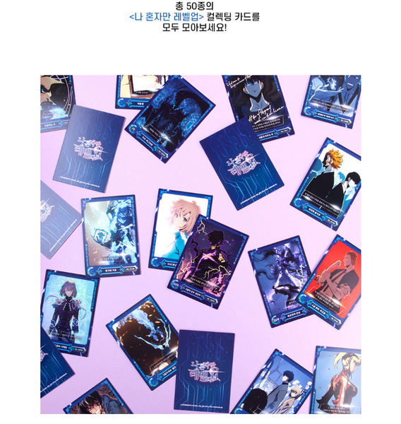 Solo Leveling Official Korean Webtoon Set / SL Vol.1  10 Packs (Total 30 Cards)