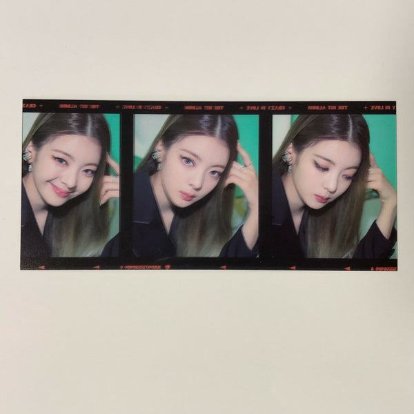 ITZY LIA [CRAZY IN LOVE Special Ed.] Official Film Photocard, 1st Album / Gift