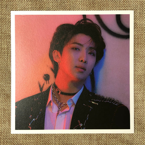 BTS RM [MAP OF THE SOUL MOS ON:E Concept Book] Official Square Postcard / Gift