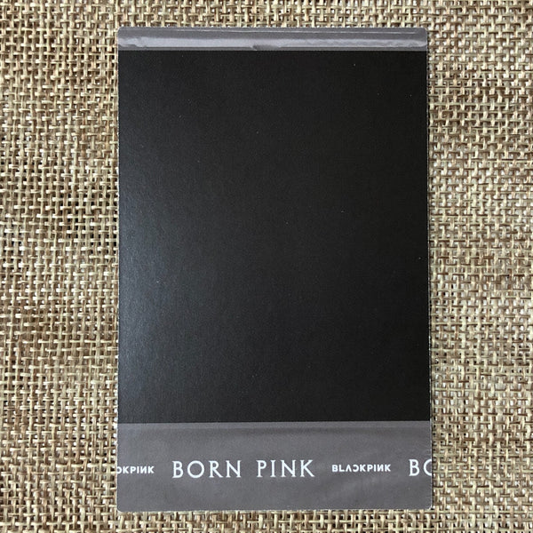 BLACKPINK LISA [Born Pink] Official Instant Film Photocard, Grey Ver. / Gift