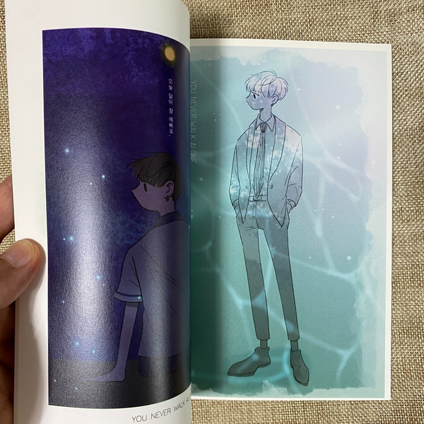 BTS SUGA [ You Never Walk Alone Exhibition Photobook ] 30 pg, 16x22 cm / New /+G
