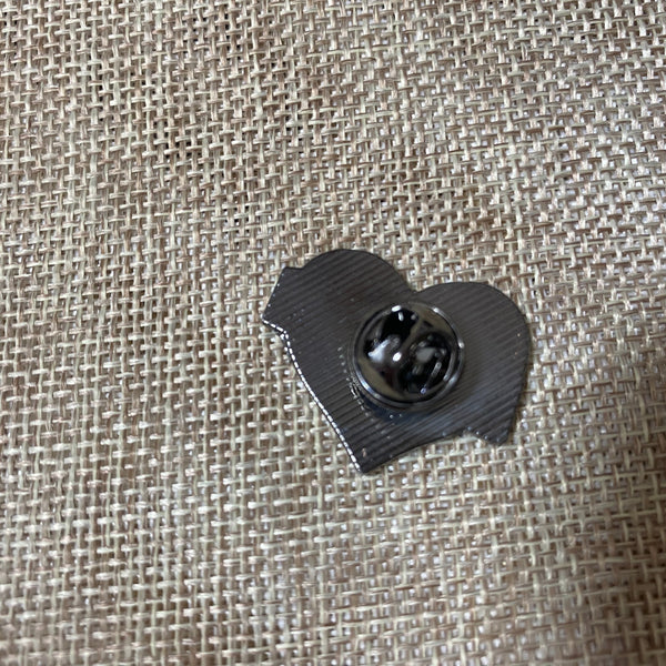 BTS [2017 AMAs American Music Awards] Official Heart Pin Badge / New, Rare /+G
