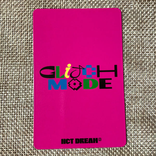 NCT DREAM MARK [ GLITCH MODE ] Official Lenticular Photocard / New / Gift