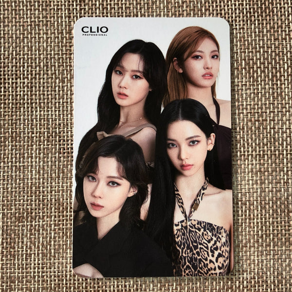 AESPA NINGNING [CLIO Cosmetic] Official Limited Photocard, SM TOWN / New / Gift