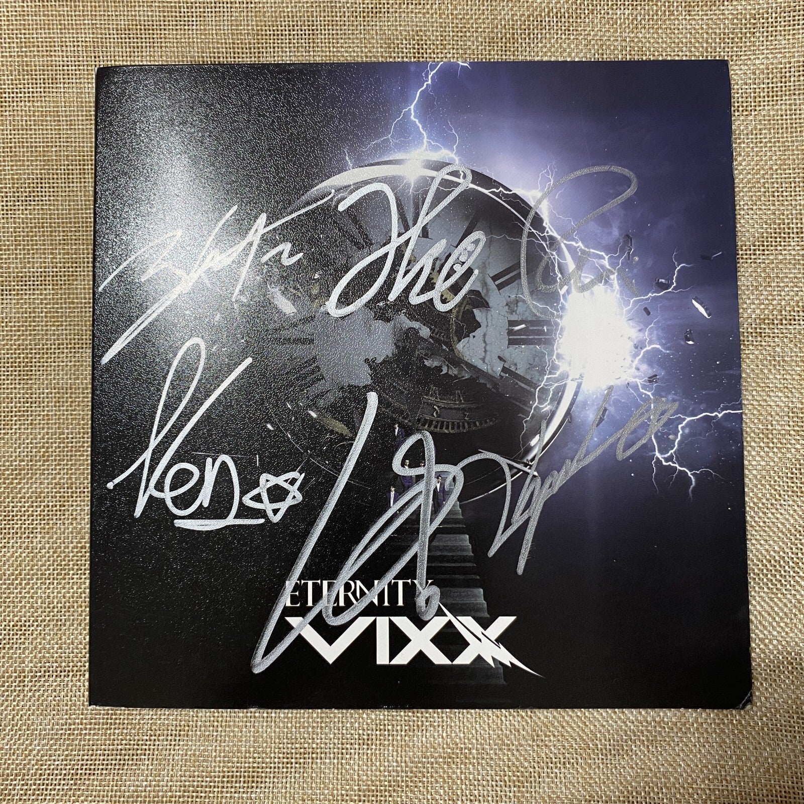 VIXX [Eternity] Hand Signed Autographed Album with Photocard Set / Promo / Mint