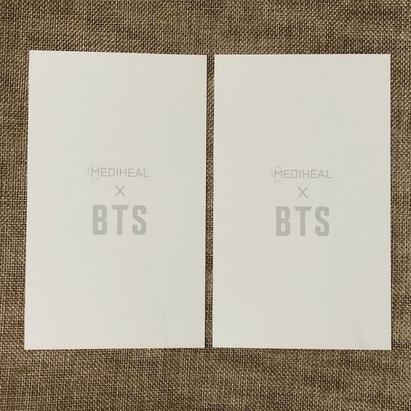 BTS GROUP #2 [ BTS X MEDIHEAL ] Official Postcard Full SET of 14 / New / Gift
