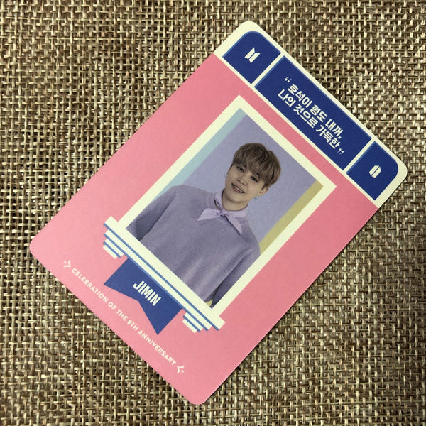 BTS JIMIN [FESTA D-Day Calendar 8th Anniversary] Official Photocard Set / Gift