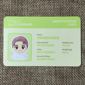 NCT YANGYANG [ CCOMAZ GROCERY STORE ] Official ID Card Photocard / New / Gift