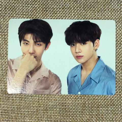 BTS GROUP RM JK 4/12 [Love Yourself World Tour] Official Mini Photocard / Gift