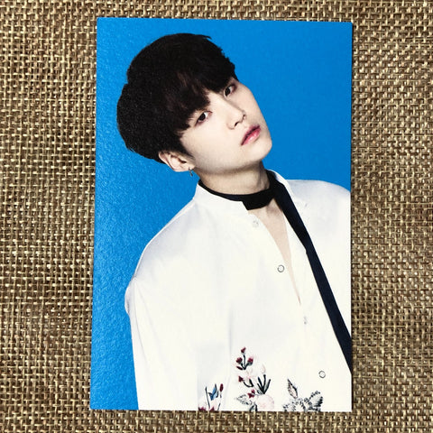 BTS SUGA 4/8 [The Wings Tour Final Concert] Official Mini Photocard / New / Gift