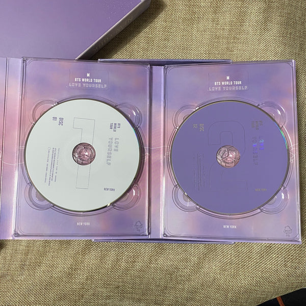 BTS [Love Yourself in NewYork] Official DVD, Photobook + 2 DVD / No PC / Gift