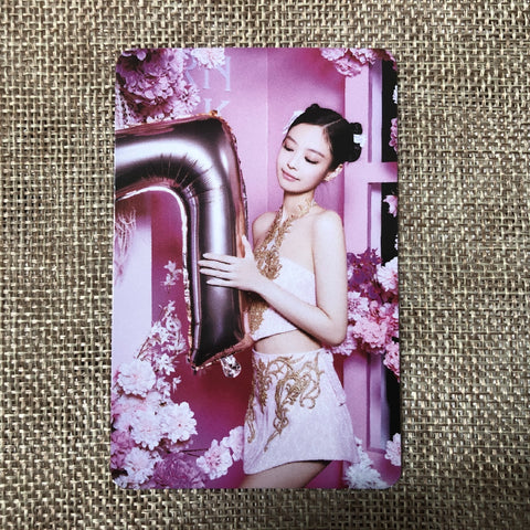 BLACKPINK JENNIE [ 7th Anniversary Cereal Deco Kit ] Official Photocard /New/GFT