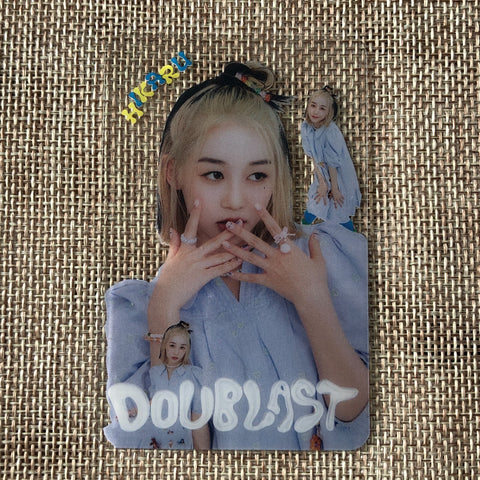 KEP1ER HIKARU [ DOUBLAST ] Official Clear Photocard, 2nd Mini / New / Gift