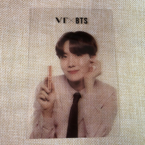 BTS J-HOPE [VT L'atelier Perfume] Official Transparent Photocard / New, Rare /+G