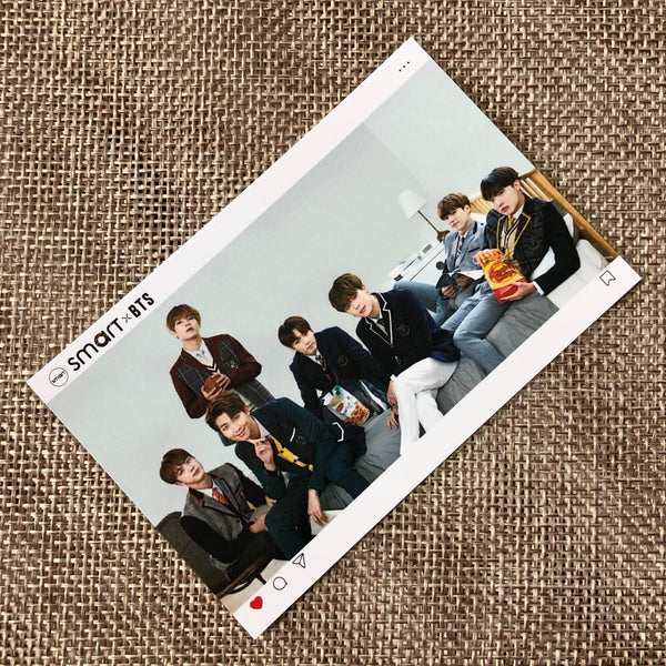 BTS GROUP #10 [ BTS X Smart Uniform ] Official Photocard / New, Rare / Gift