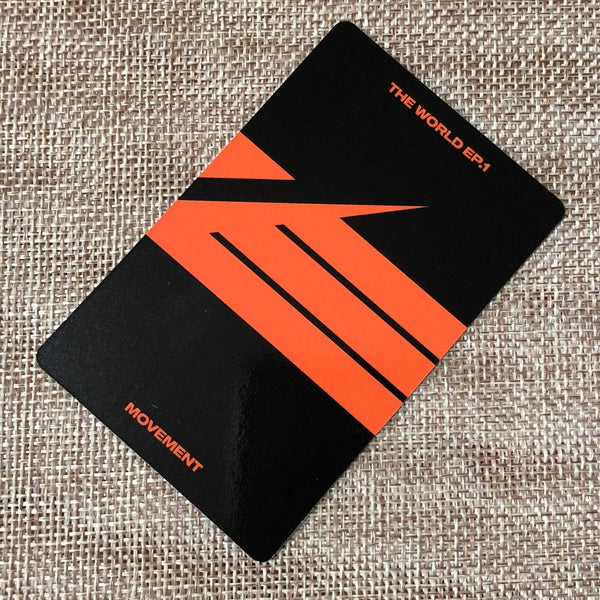 ATEEZ SAN [ THE WORLD EP.1 : MOVEMENT ] Official Photocard, Z Ver. / New / Gift