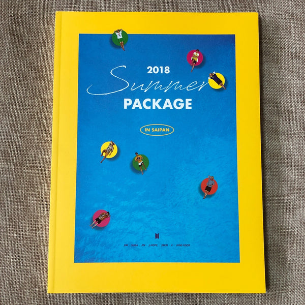 BTS GROUP [2018 Summer Package Saipan] Official Photobook + DVD Set / New / Gift