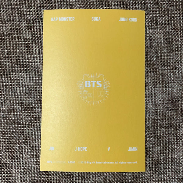 BTS J-HOPE [GLOBAL OFFICIAL FANCLUB 2nd ARMY MEMBERSHIP KIT] Postcard / Gift